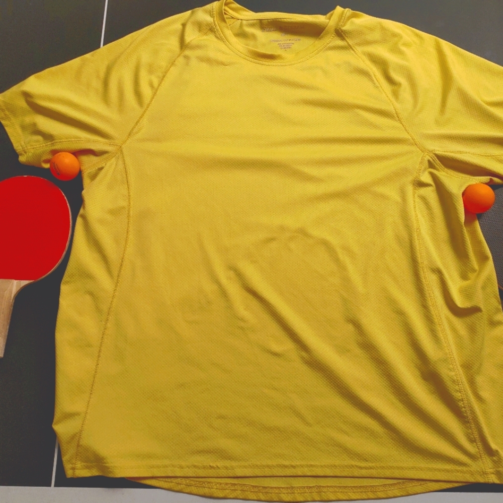 Large Sport shirt yellow